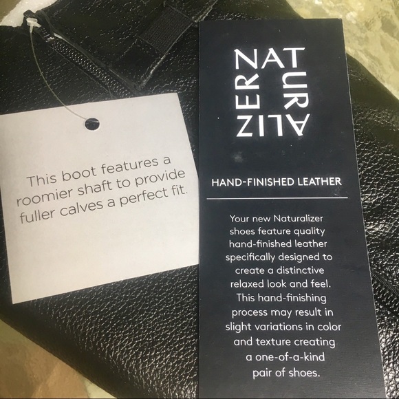 NWB 9W wide width + Wide calf leather boots - Picture 8 of 8